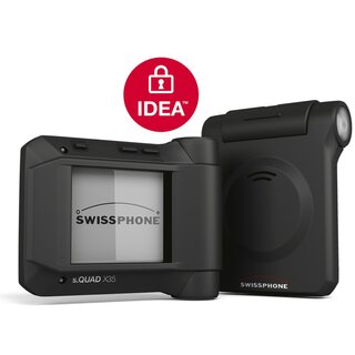 Swissphone s.QUAD X35 V Set mit Ladestation