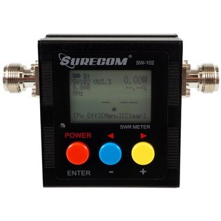 Surecom SW-102 Digitales SWR-Meter 125-520 MHz...