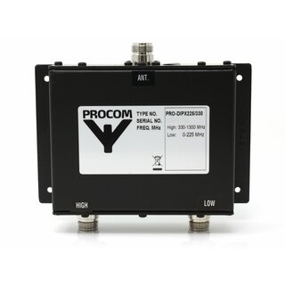 Procom PRO-DIPX 240/330-N XS Diplexer 0-240 MHz und...