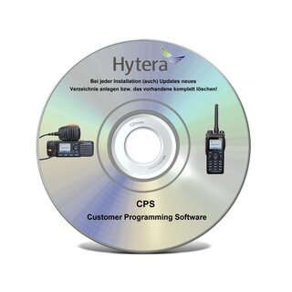 Hytera CPS Programmiersoftware MD6 Serie